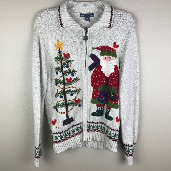 Northern Isles | Ugly Christmas Sweater/ cardigan - Picture 2 of 7